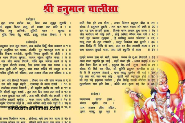 Hanuman Chalisa Lyrics in Hindi