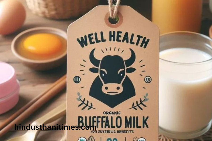 Wellhealthorganic Buffalo Milk Tag